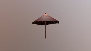 3D oil paper umbrella