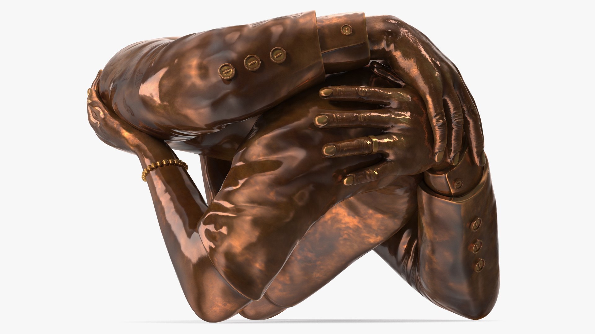 Martin Luther King Boston Memorial 3D model preview