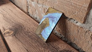 Custom-Designed Carved Wireless Charging Pad