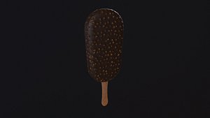 Ice Cream Chocolate 3D model