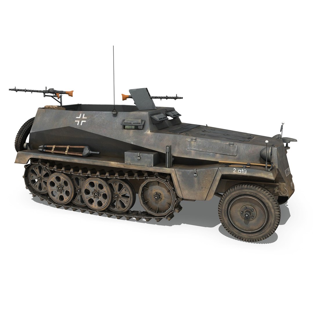 Sd Kfz 250 - Model - TurboSquid 1174074