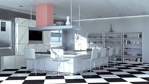 3d model interior