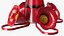Comedero para colibríes con cristal rojo