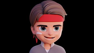 Cartoon Boy - FULLY RIGGED