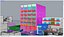 3D model Apartments Building