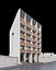 3D model Apartments Building
