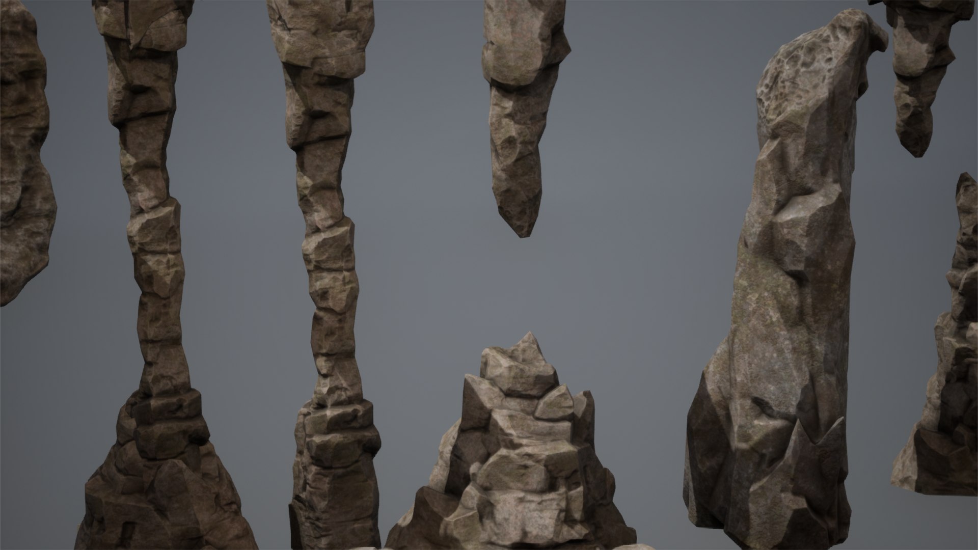 3D Model Cave Rocks Collection - TurboSquid 2198250