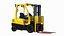 Electric Forklift 3D model