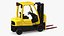 Electric Forklift 3D model