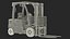 Electric Forklift 3D model