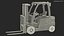 Electric Forklift 3D model