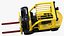 Electric Forklift 3D model