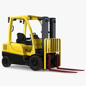 Electric Forklift 3D model