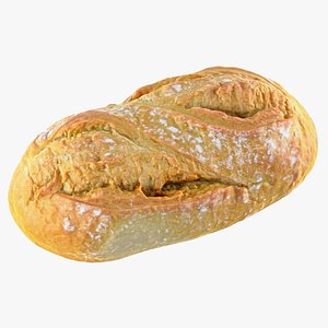 Bread 01 3D model