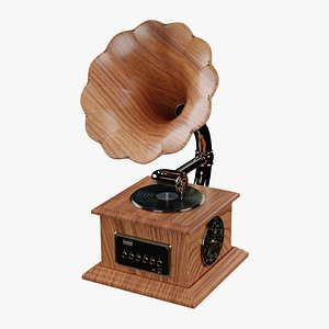 Gramophone 3D 3D model
