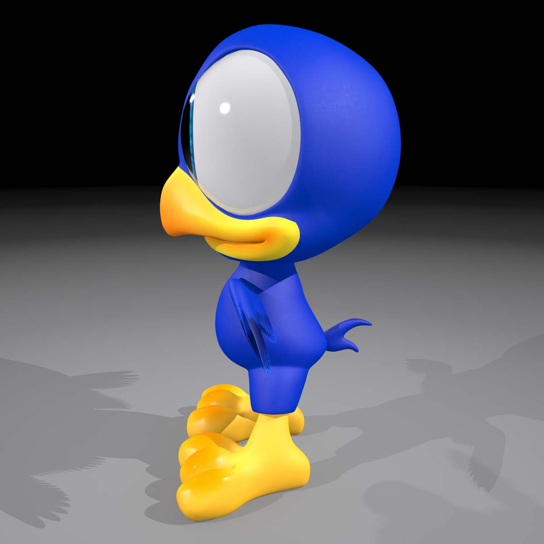 rig wings 3d model