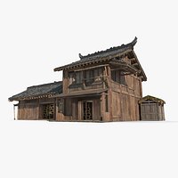 Ancient Asian Tile House Bookstore