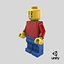 3D Lego Minifig Original