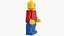 3D Lego Minifig Original
