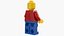 3D Lego Minifig Original