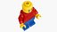 3D Lego Minifig Original