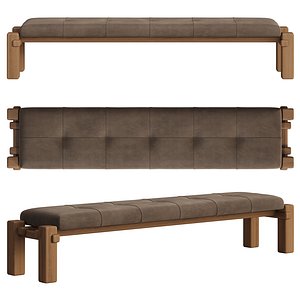 3D Marcia Accent Bench
