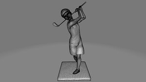 Maculine Golf Trophy