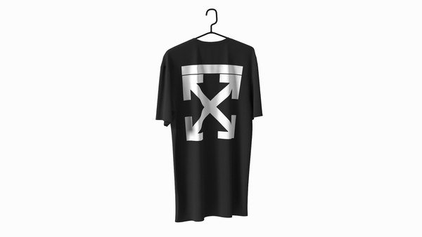 Off white tee best sale 3d
