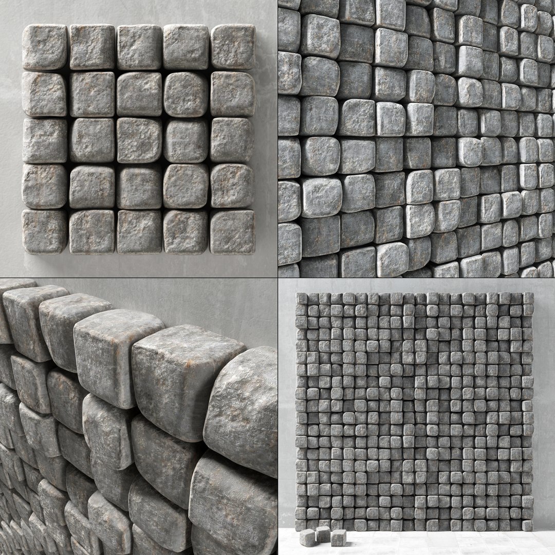 Panel Stone 3D Model - TurboSquid 1482498