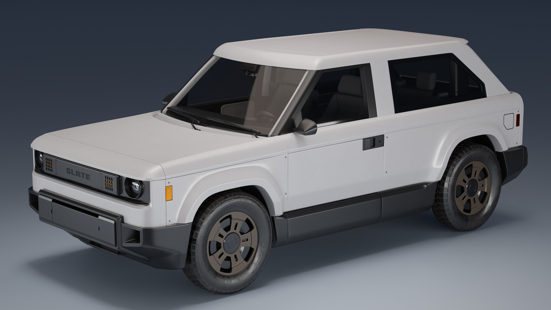 Slate Truck Fastback SUV Quiet Power 2027 3D-Modell 3D-Modell ...
