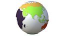 Earth Continents Globe