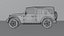 Mahindra Thar ROXX 3D-Modell