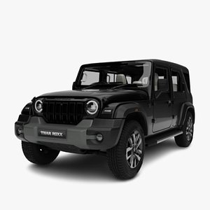 3D model Mahindra Thar ROXX 3D Model