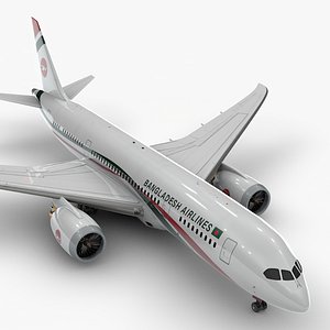 3D boeing 787 dreamliner bangladesh