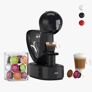 Coffee machine Nescafe Dolce Gusto Krups Infinissima 3D model