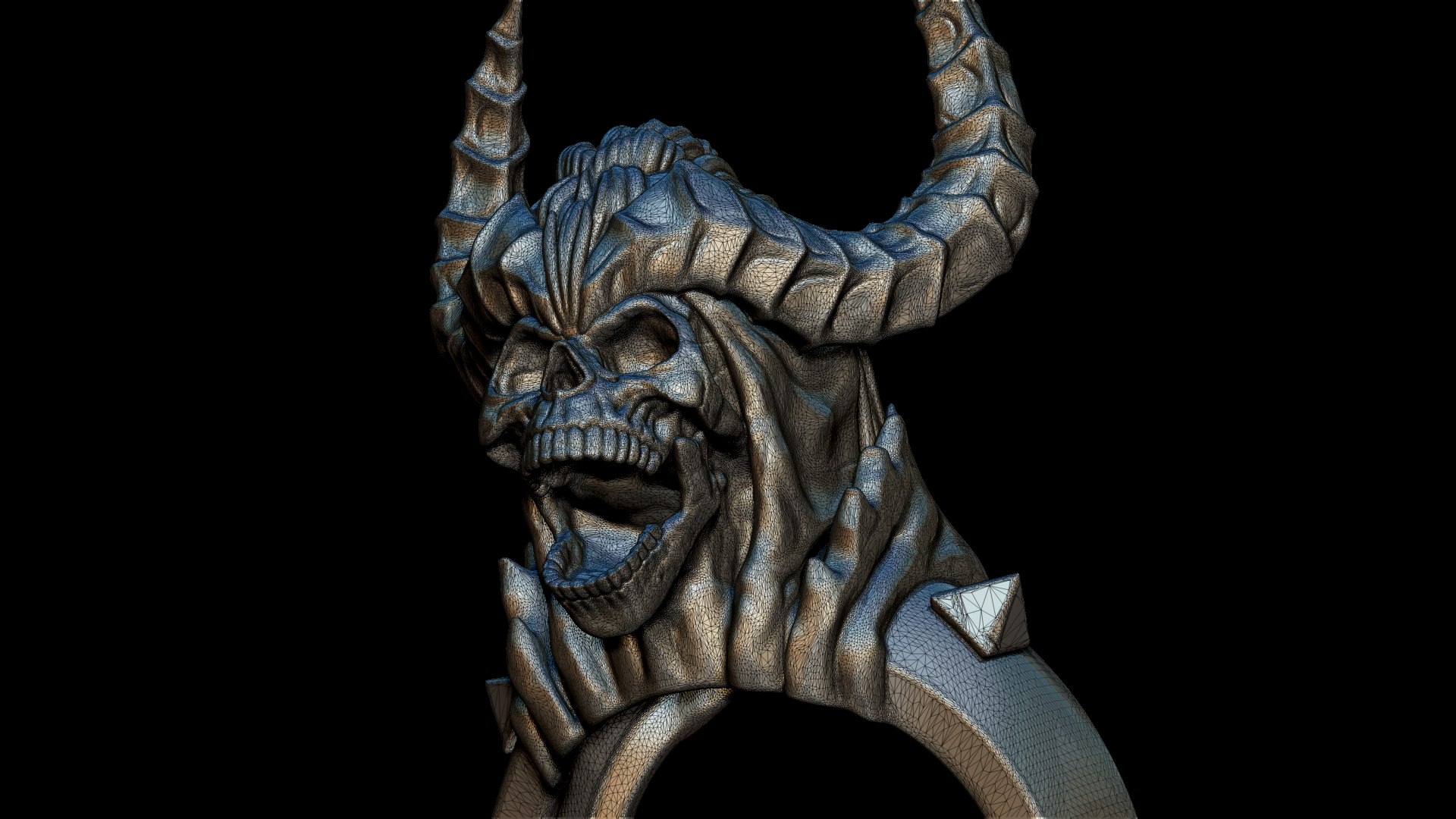 3D Night Reaper Ring - TurboSquid 2328816