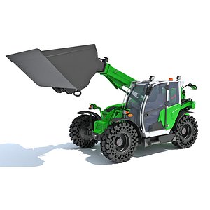 Telescopic Telehandler Forklift model