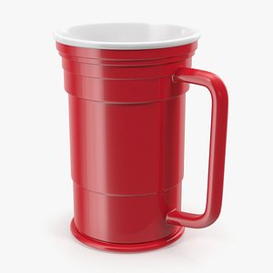 Reusable Plastic Beer Mug