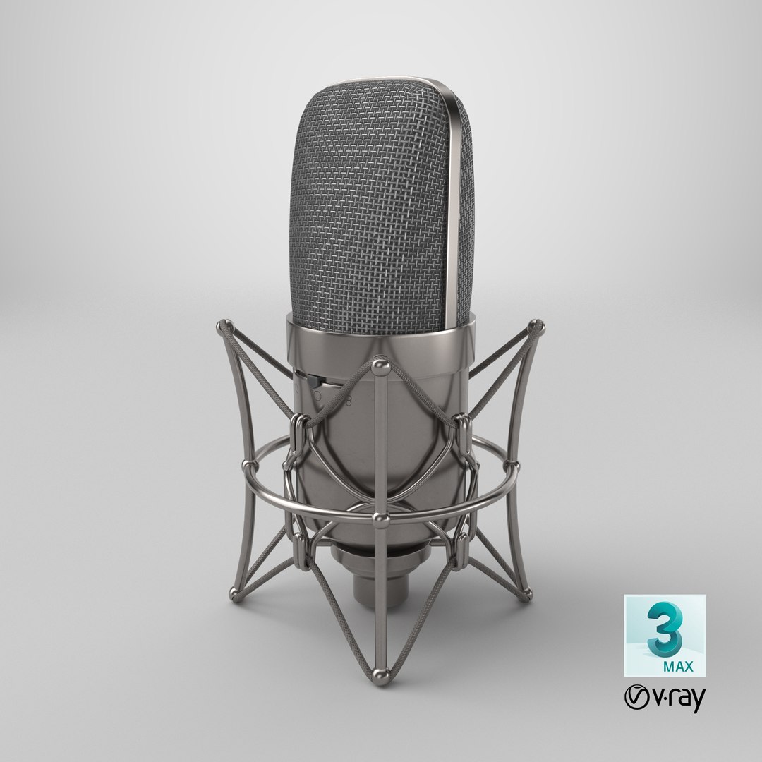 3D Microphone model https://p.turbosquid.com/ts-thumb/TB/hktbG1/Hc/stemcell_max_vray_render/png/1710276243/1920x1080/fit_q87/7420e83cd8e50981e6a85eaf514997087b3f01b1/stemcell_max_vray_render.jpg