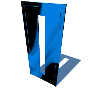 door unity 3D model