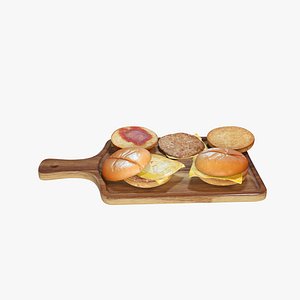 Cheeseburger Set model