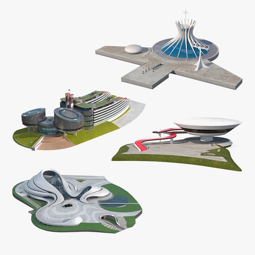 Commercial Buildings Collection 2 3D model preview