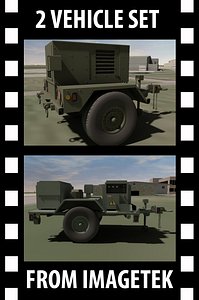 2 US Military Generators