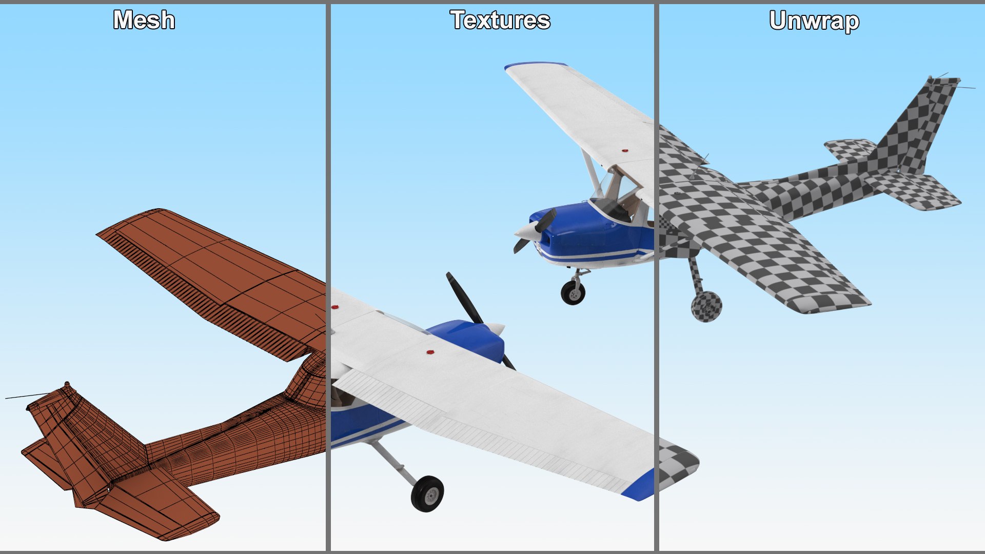 3D Single Engine Propeller Aircraft Cessna 150 Rigged https://p.turbosquid.com/ts-thumb/TB/pLEoCj/2X/singleenginepropelleraircraftcessna150riggedc4dmodel031/jpg/1715120841/1920x1080/fit_q87/eee114249bf55c81241dd009263c3b1b3b52c596/singleenginepropelleraircraftcessna150riggedc4dmodel031.jpg
