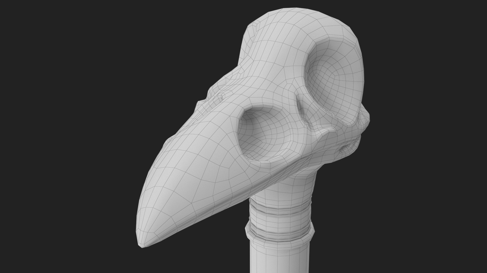 Plague Doctor Costume with Staff Brown 3D model https://p.turbosquid.com/ts-thumb/TB/q2LxOl/Tw/wireframe_21/jpg/1780037261/1920x1080/fit_q87/29bab4d0e9f6057f281e83524be5480e36deb95b/wireframe_21.jpg
