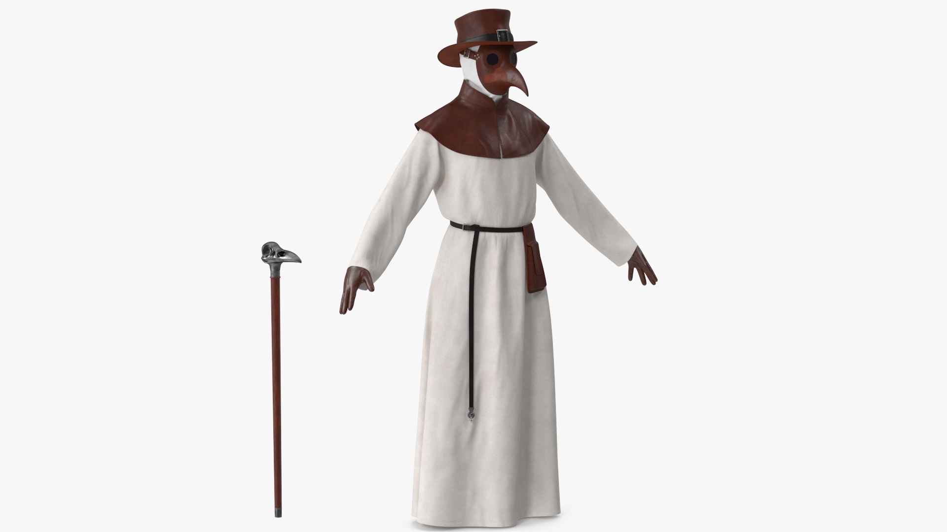 Plague Doctor Costume with Staff Brown 3D model https://p.turbosquid.com/ts-thumb/TB/q2LxOl/kw/angles_01/jpg/1780036913/1920x1080/fit_q87/ae71ab699710ff29f9c46c63a7076a5290db6268/angles_01.jpg