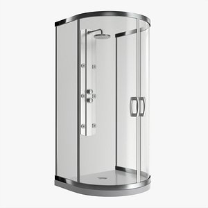 Semicircular Shower Enclosure