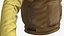 Reflective Industrial Worker Vest with Zipper Yellow Used