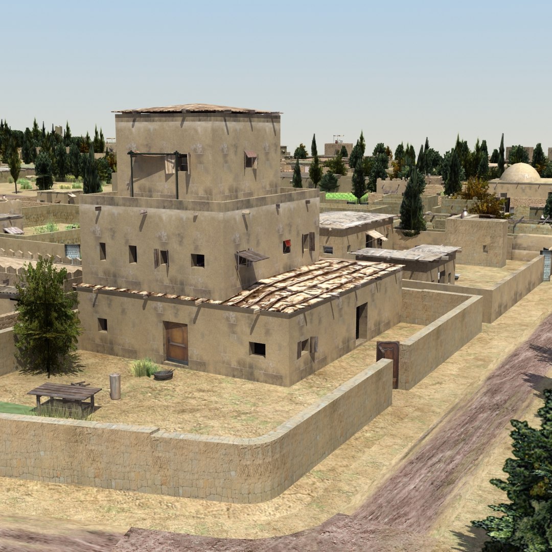3dsmax Rural Countryside Scene