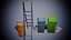 Pack d'accessoires de rue urbaine